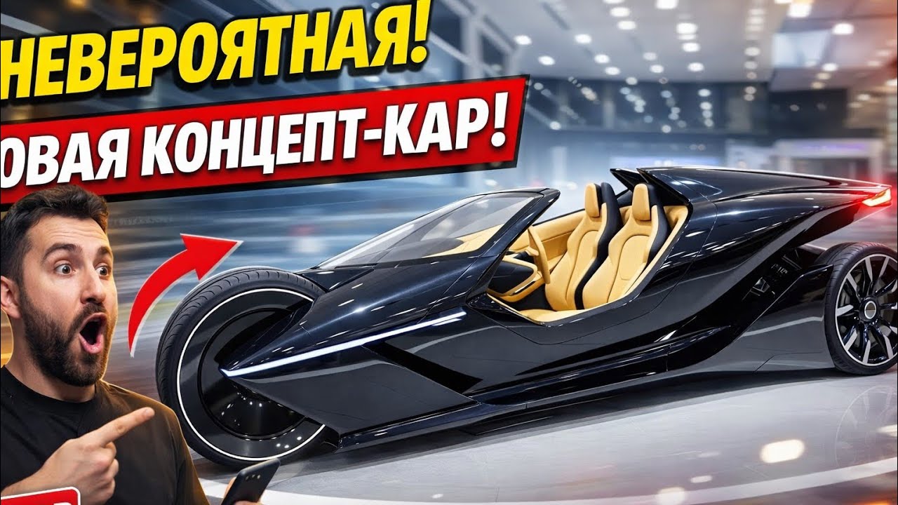 ЭТО БУДУЩЕЕ АВТО? 😱 Новый концепт-кар | ОБЗОР И ТЕСТ-ДРАЙ