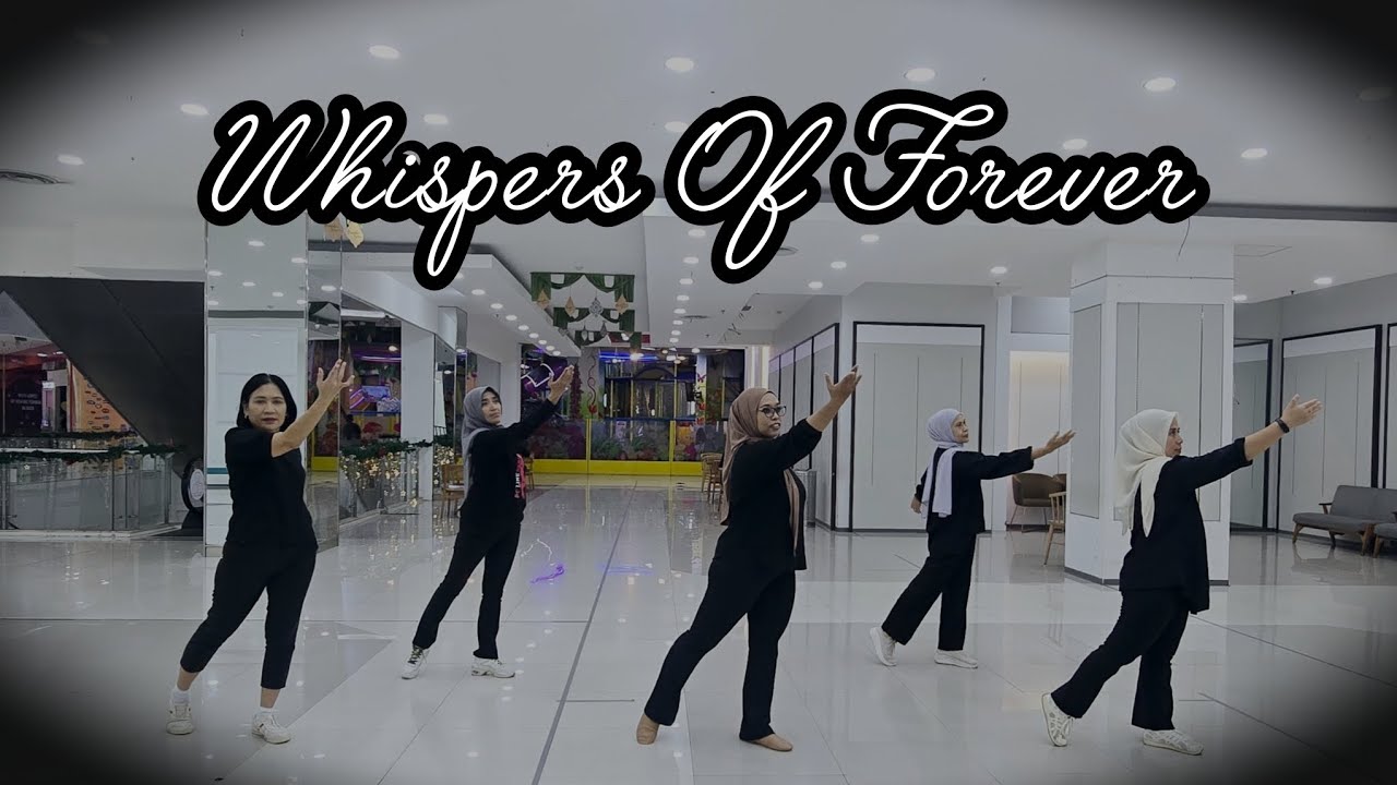Whispers Of Forever Linedance - Grace David & Jef Camps (Jan 2026) - Advanced Level