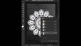 How to separate white background using Photoshop! #shorts #photoshop