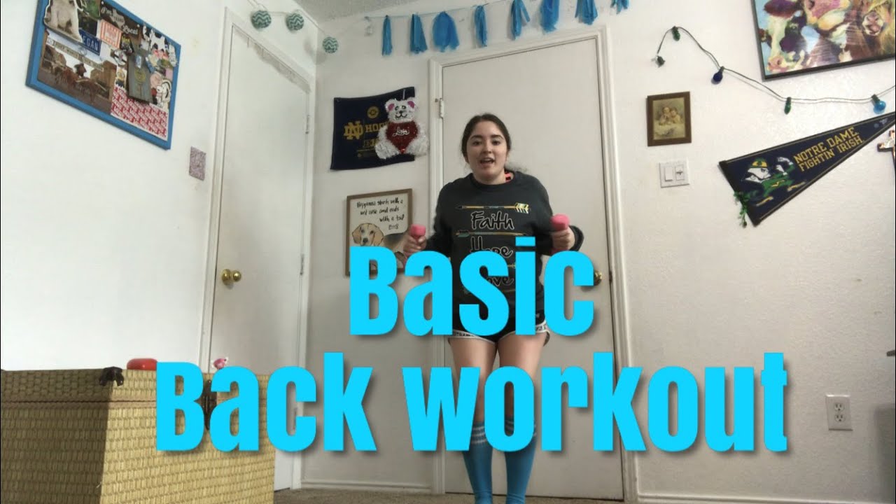 Basic Back Workout - YouTube