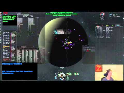 [Eve Online] Interceptor Fleet vs Rattlesnake/Armageddon