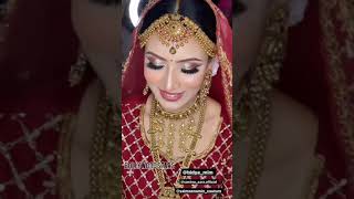 Bengali Movie Actress Bidya Sinha Saha Mim In Bridal Photoshoot.