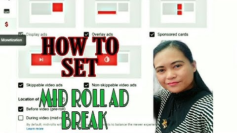 HOW TO SET MID-ROLL AD BREAK TO MY YOUTUBE VIDEO