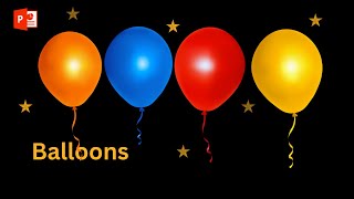How to create a PowerPoint Balloon | 3D PowerPoint Balloon screenshot 3