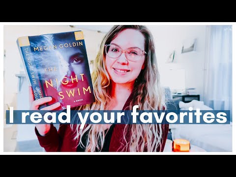 I read YOUR favorite books of 2020 [the familiar dark, malorie, and the night swim] READING VLOG