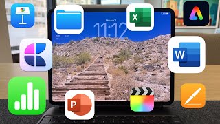 Productivity apps you should be using on M4 iPad Pro. iWork, Craft, Microsoft Office, and more!