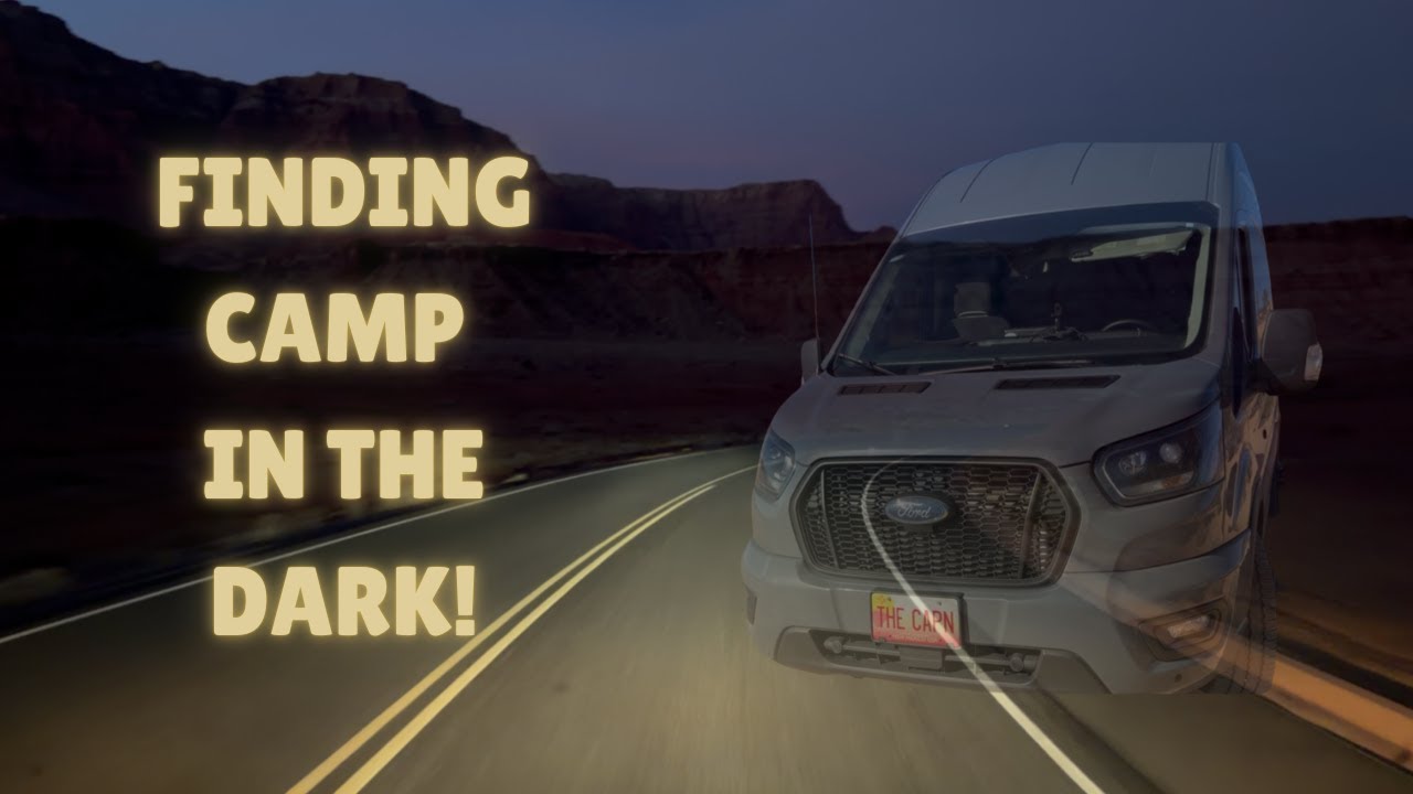 First Night ALONE In The Dark VANLIFE
