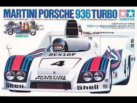 Porsche 936 77 Tamiya Yokokawa-chan's Room Plastic Model - YouTube