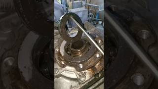 oil seal replacement on the worm gear #wormgear  #oilseal #textileindustry