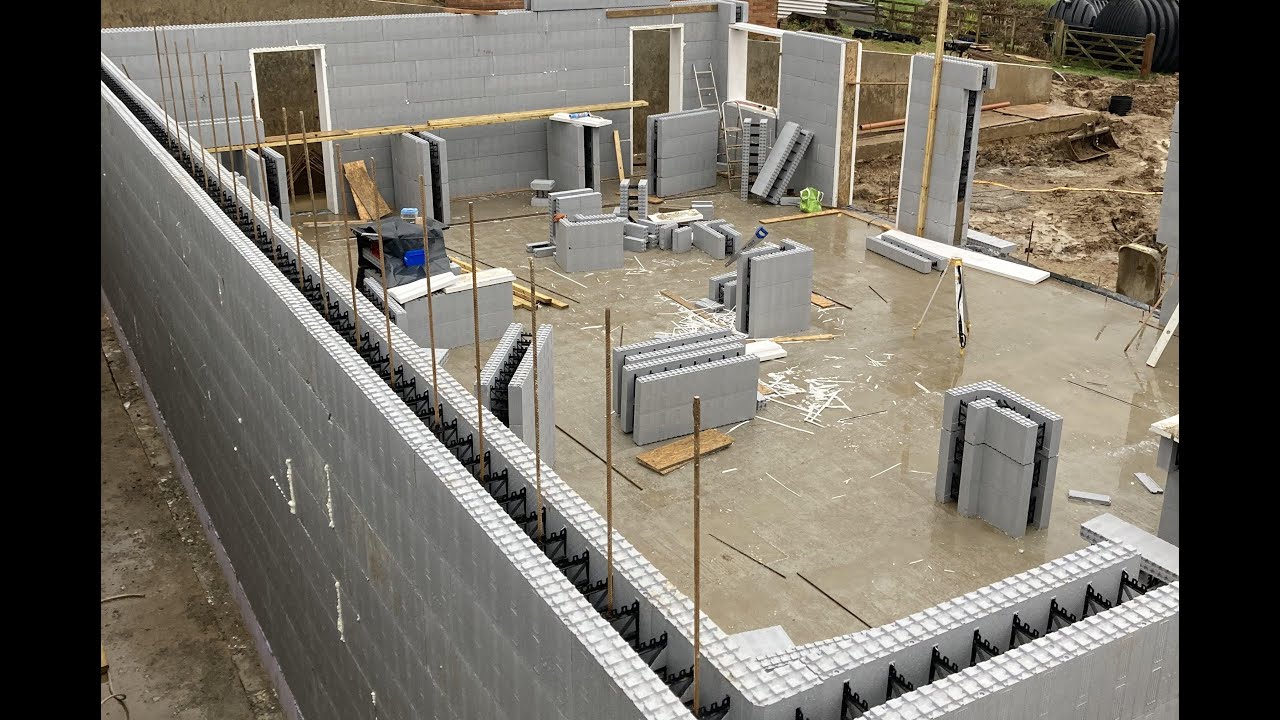 ICF Self build timelapse video