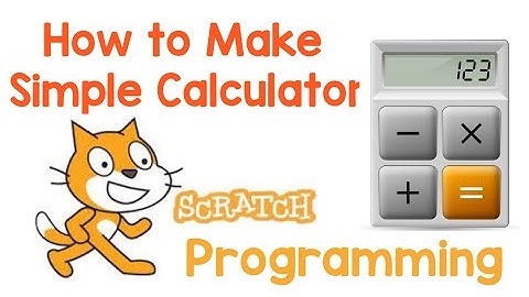 How to make simple Calculator in scratch//programming in scratch//Learn IT