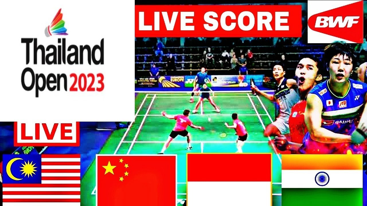 Live Score Thailand Open 2023 Day-1 R-32 All Court Live Thailand Open 2023