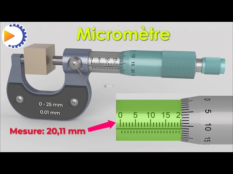 Micrometer - how to use and read a micrometer?