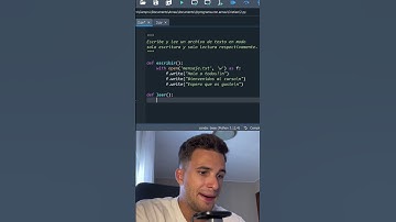 Escribe y Lee un Archivo de Texto en Python 📝📄🐍