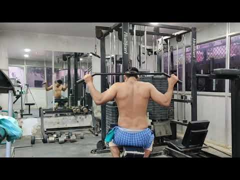 Lat pulldown 70kg ..heavy..just do it