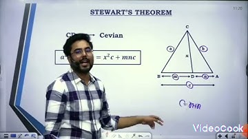 Stewarts theorem,cevian by Gagan sir @MathsByGaganPratap