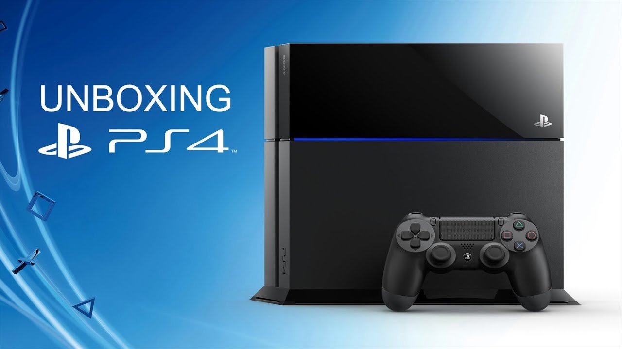 UNBOXING PLAYSTATION 4 YouTube