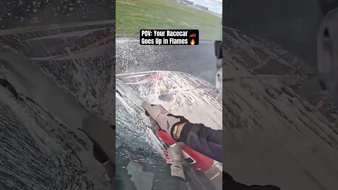 Racecar Fires are No Joke #shorts