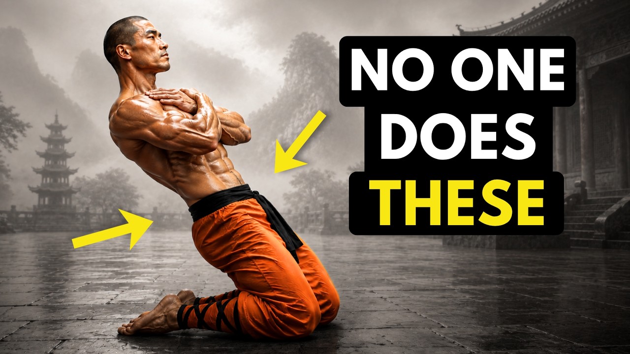 Shaolin Monk: 6 Body Weight Exercises That Fix 95% Of Your Problems