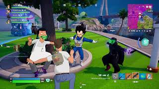 a quick game of FORTNITE on SWITCH 2 (Super season)