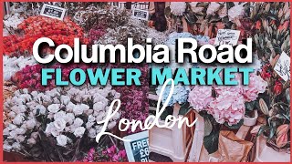 WALKING TOUR | BEST OF COLUMBIA ROAD FLOWER MARKET  |  LONDON  |  4K