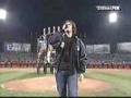 Josh Groban sings national anthem