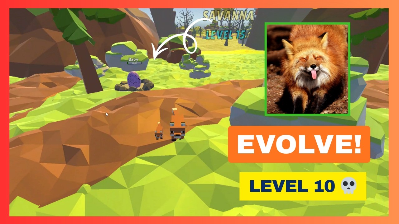 Evolution Simulator but with zero context. 💀 Youtube playables - First ...