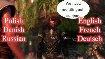 Fuz Ro Bork - multilingual support