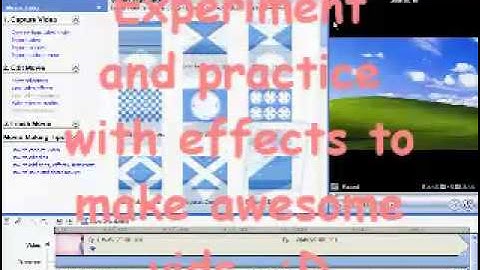 How to Make an AMV with Windows Movie Maker Part 3/3