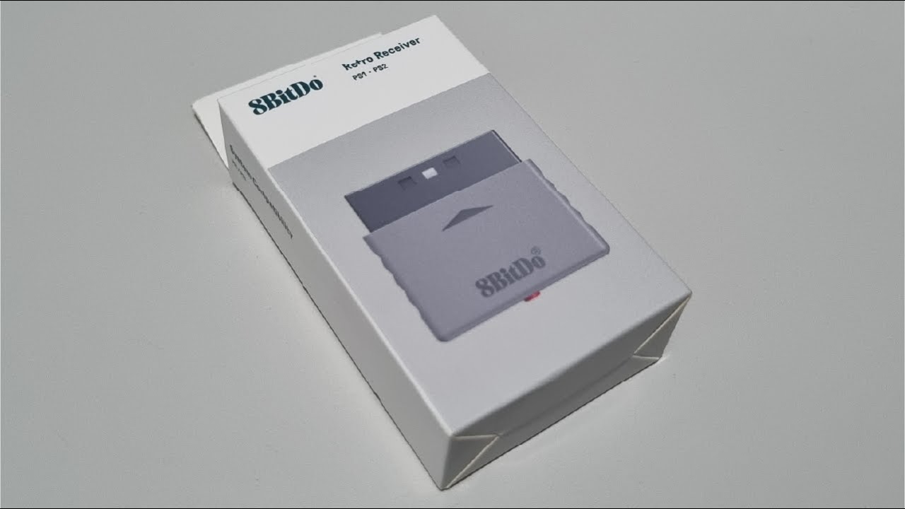 Unboxing y revisión de los 8BitDo Retro Receiver for PlayStation