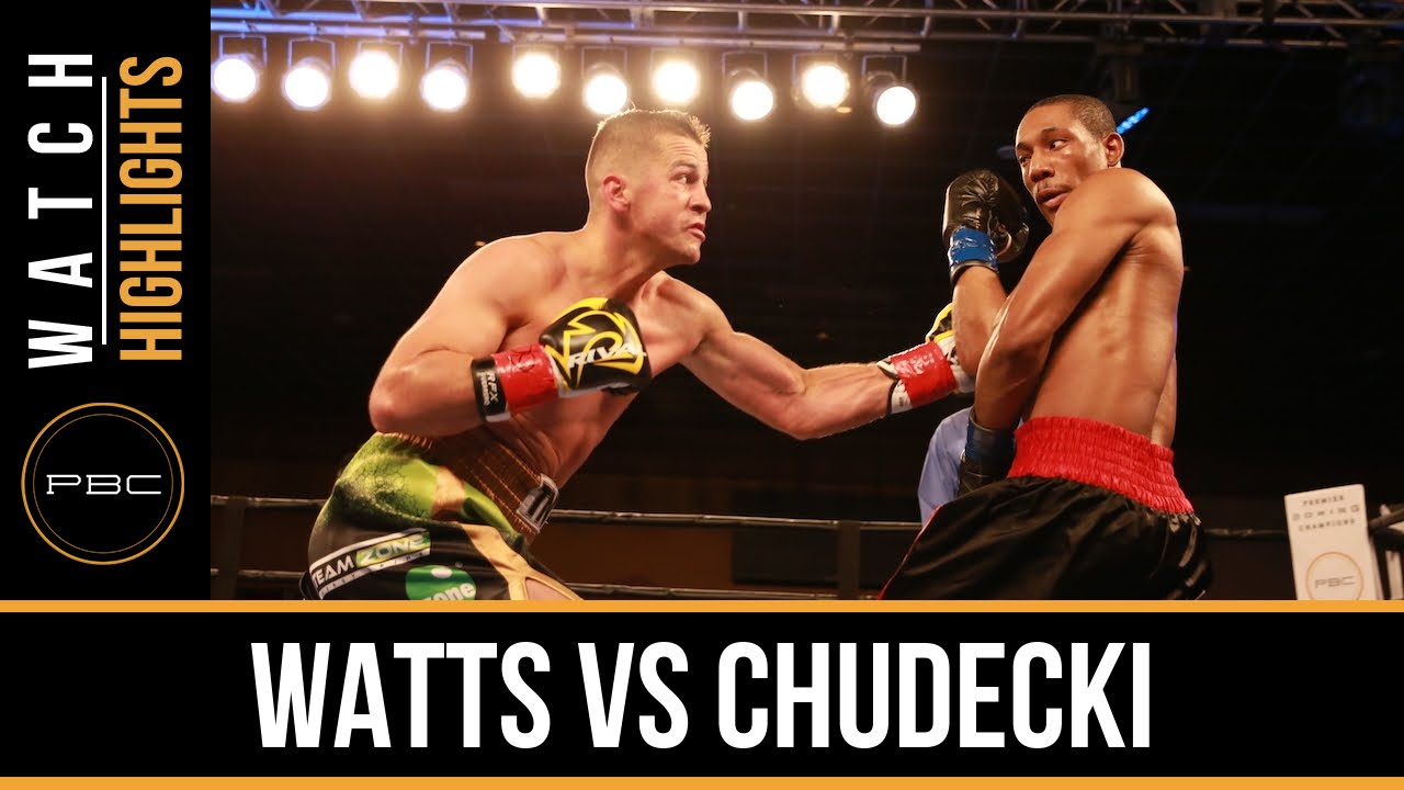 Watts vs Chudecki HIGHLIGHTS: Mar. 15, 2016 - PBC on FS1