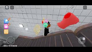 playing  escape papa pizza's pizzeria Scary obby