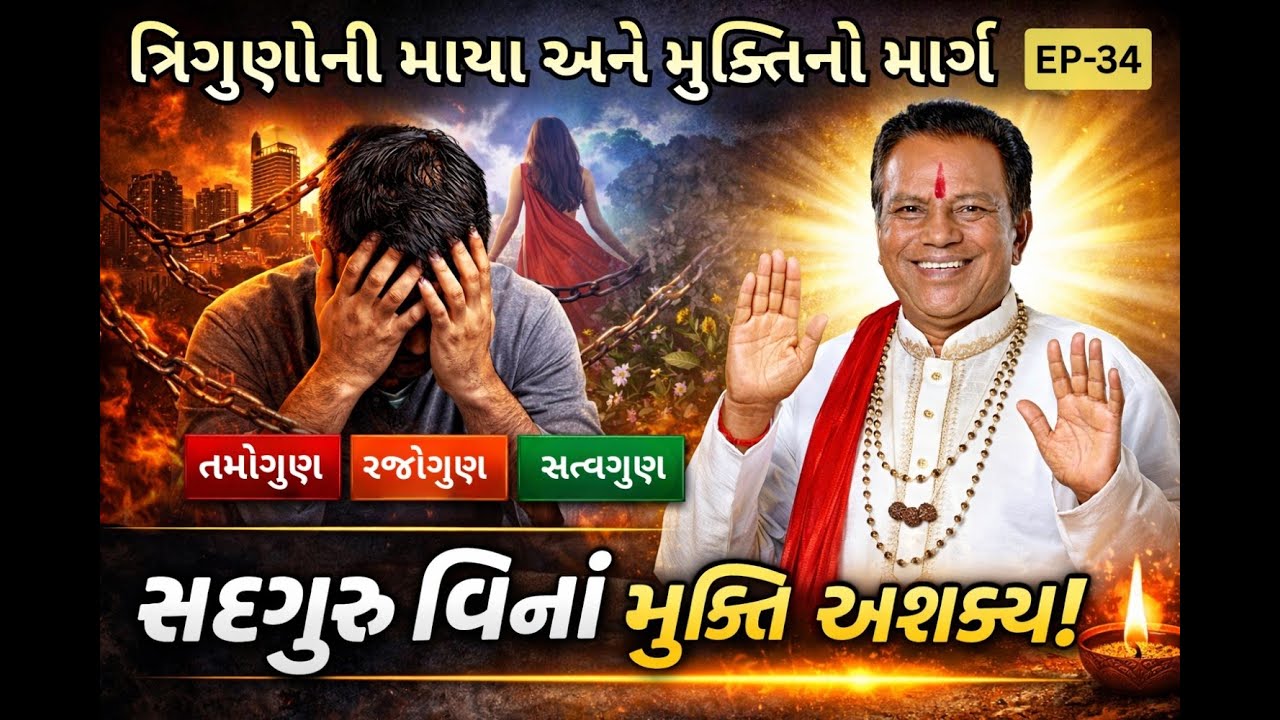આત્મસાક્ષાત્કાર કેવી રીતે થાય? | Importance of Guru | Gujarati Pravachan | EP - 34