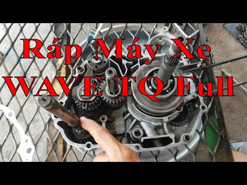 Hướng Dẫn Chi Tiết ráp Full máy xe Wave 2020 Phần 1.