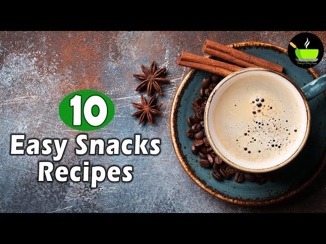 10 Quick & Easy Evening Snacks | Snacks Recipes | Light Evening Snacks | Snacks Recipe Indian | She Cooks