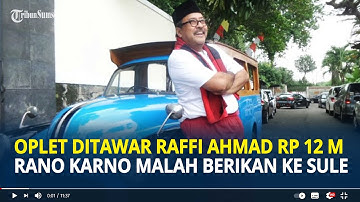 Opletnya Ditawar Raffi Ahmad Rp 12 Miliar, Rano Karno Malah Berikan ke Sule