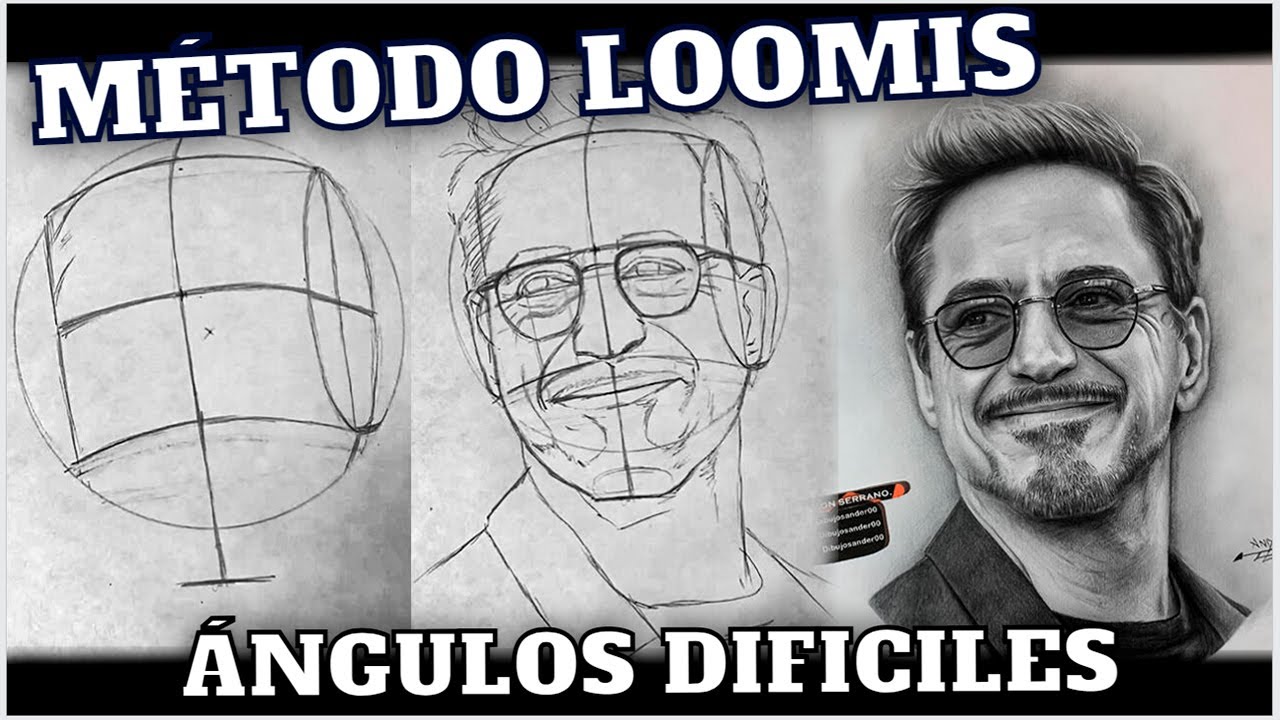 ÁNGULOS DIFICILES/ Cómo aplicar el METODO LOOMIS/ PARTE 2.