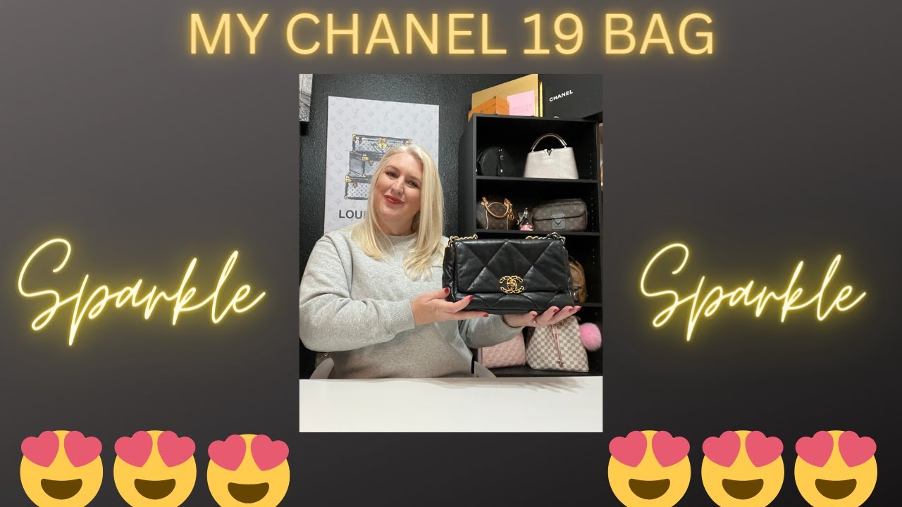 CHANEL 19 UNBOXING!!!! SEEING IT FOR THE FIRST TIME WITH ME! 