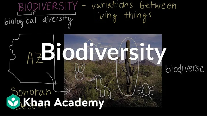 Biodiversity | Biodiversity and human impacts | High school biology | Khan Academy - DayDayNews