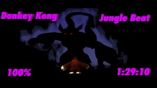 Donkey Kong Jungle Beat 100% Speedrun in 1:29:10 [WR]
