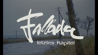 Fallada - letztes Kapitel - DEFA-Trailer