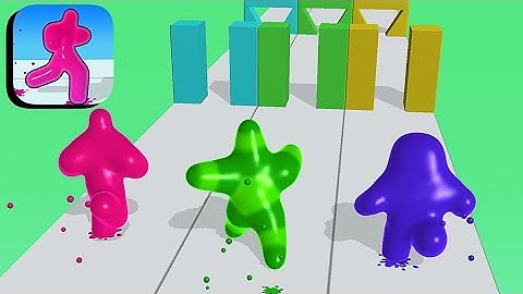 Blob Shifter 3D ​- All Levels Gameplay Android,ios (Levels 1-3)