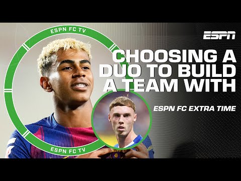Who would you build a team with: Yamal-Cubarsi, Palmer-Caicedo or Saka-Rice? | ESPN FC Extra Time