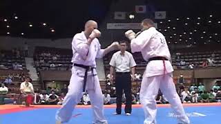 Kyokushin Karate with Head Punches (Shinken Shobu) - Aleksandar Komanov vs Sergey Osipov