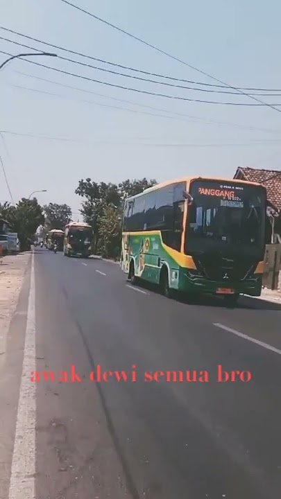 Inilah penampakan bus trans jatim rute balongpanggang - mojokerto #transjatim
