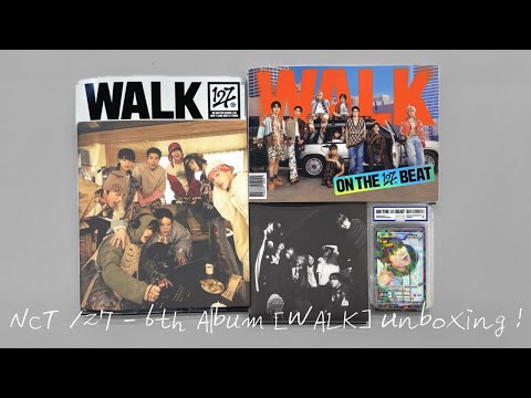Nct127 walk アルバム　poster ver. 新品未開封　セット NCT 127 - WALK - The 6th Album[Poster Ver.] - Amazon.com Music