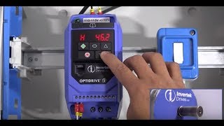 Como programar un variador de frecuencia Invertek