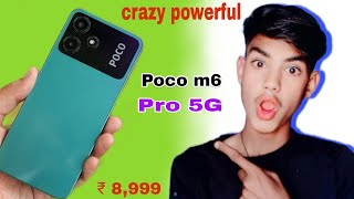 new phone, new phone 2024 , poco m6 Pro 5g  crazy powerful phone 📱 ₹8,999