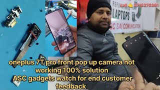 oneplus 7T pro front pop up camera not working 100% solution #oneplus7tpro #repair #shots #camera screenshot 4