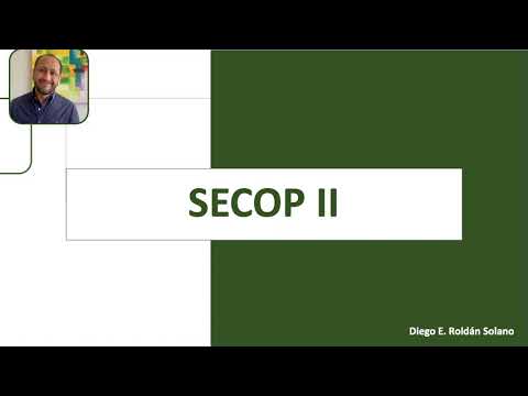 Creación de Cuenta Proveedor en SECOP II